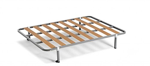 HOGAR24 - Aloe Vera + somier Basic + Almohada Fibra Fibra, Medidas 105x190