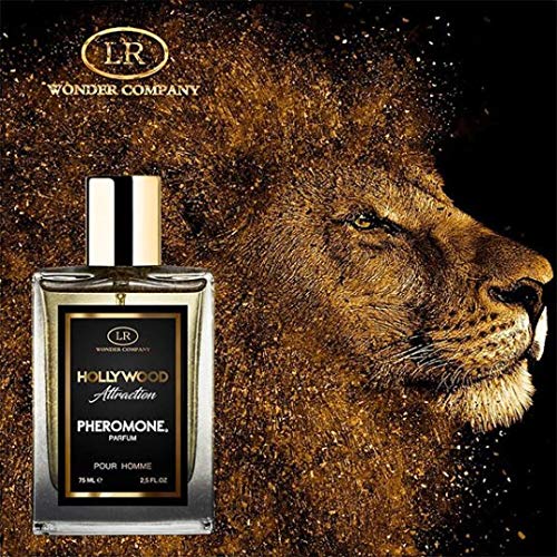 Hollywood Attraction Homme, perfume con feromonas para hombre, para atraer y seducir (75 ml) - LR Wonder Company