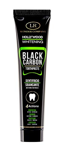 Hollywood Whitening, pasta de dientes blanqueadora a base de carbón vegetal (75 ml) - LR Wonder Company