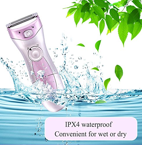 Holoras Afeitadora eléctrica femenina, Afeitadoras eléctricas para mujer para todo el cuerpo