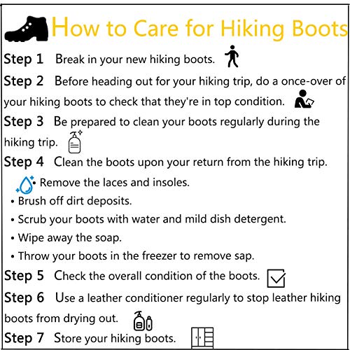 Hombres Trekking Botas Impermeables Zapatillas de Senderismo AntideslizanteTrekking Zapatos de Deporte Deportes Exterior Sneakers，Turismo, Senderismo, Escalada, Selva Amarillo 43EU