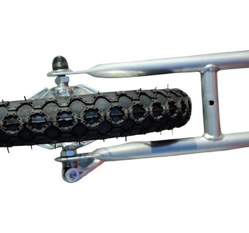 HOMCOM Remolque para Niños DOS PLAZAS con Amortiguadores Carro para Bicicleta CON BARRA INCLUIDA y Kit de Footing COLOR BLANCO y NEGRO