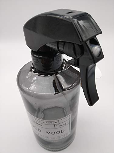 Home Deco Factory Botella Spray pulverizador, atomizador de Vidrio, vaporizador difusor rellenable Multiusos. 2 x 345 ml.