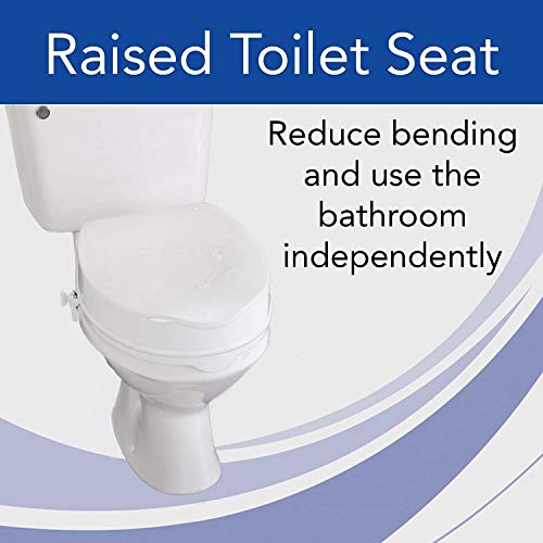 Homecraft 09 107 9193 Savanah - Asiento elevador con tapa para inodoro