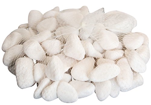 Homeshop3000 Piedras Brillantes Bolsa 2Kg Piedras Blancas Naturales Decoración Manualidades