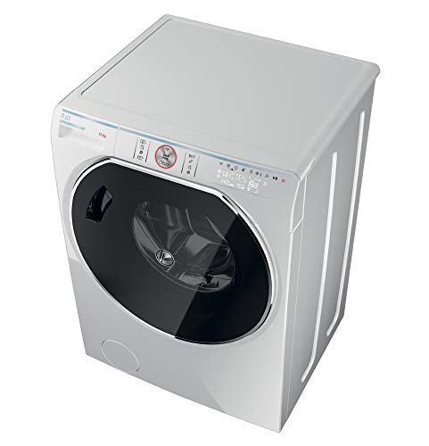 Hoover AWDPD 4138LH/1-S - Lavasecadora gran capacidad 13+8Kgs, WiFi & Bluetooth, motor silent inverter, función vapor, 1400rpm, 50dBA, clase AAA, color blanco