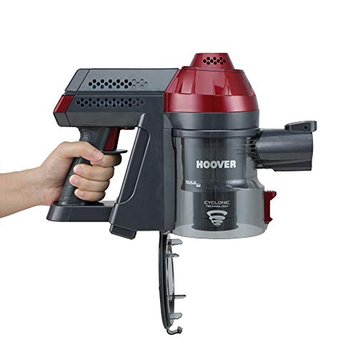 Hoover Freedom FD22RP - Aspiradora escoba sin cable, Ciclónica, Cepillo especial pelo de mascota, Antialergias, Cepillo suelos duros, Batería extraíble litio 22V, 25min, Potencia contínua