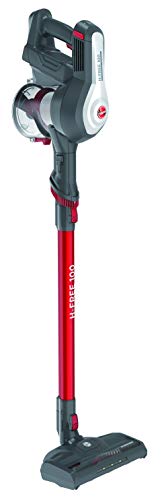 Hoover H-FREE 100 HF122GPT - Aspiradora escoba sin cable, Ciclónica, Cepillo pelo de mascota, Set completo accesorios integrado, Batería extraíble litio 22V, 40min, 0,9L, Luces LED, 2 Velocidades