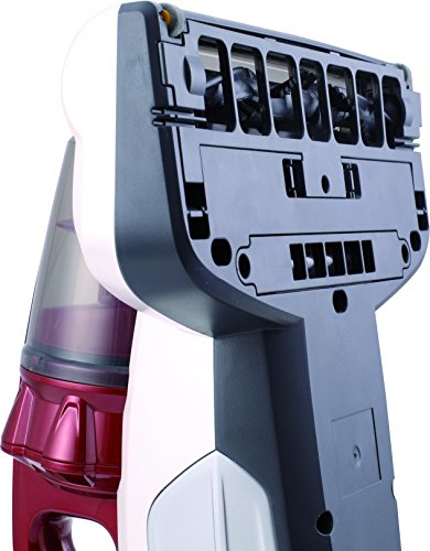 Hoover MBC500UV Ultra Vortex - Aspiradora de Mano, Ciclónica, Colchones, Sofás, Pelo Mascotas, Especial Alergias, Lampara UV Anti Bacterias, 3 Modos Limpieza, 500W, Cable 5m, Ligero, Rojo