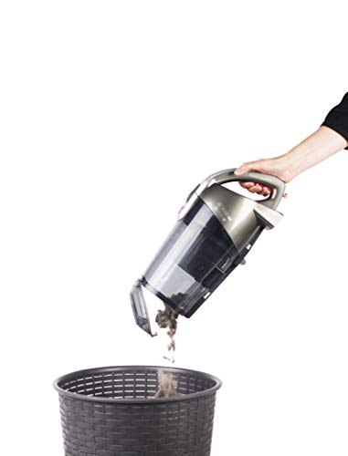 Hoover RC81 RC25 Aspirador sin Bolsa, ciclónico, Cepillo Pelo Mascota, alfombras, Suelos Duros, parquet, 75dB, Filtro EPA, 800 W, 2 litros, 75 Decibelios, Plástico, Rojo metalico