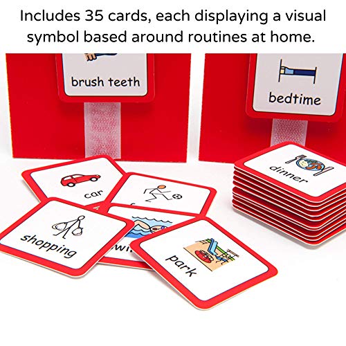 Horario visual para el hogar, personalizable (idioma español no garantizado)