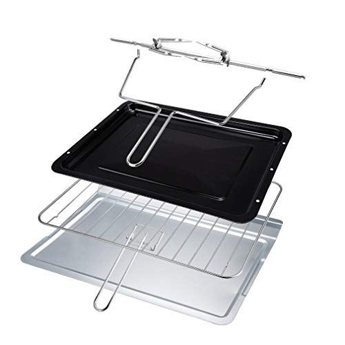 Horno Conveccion Sobremesa, Freihafen Horno de Convección, Capacidad de 30 Litros, 1500W, 6 Modos de Cocción y Función de Descongelación ,Temperatura 100-230ºC y Tiempo 60 Minutos