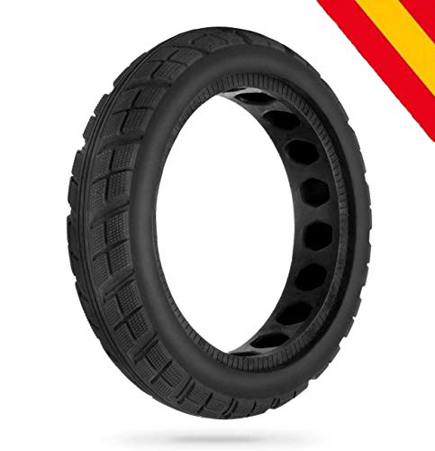HORO.ES Repuesto Neumático Rueda Mejorada 8,5" sólido para Scooter Eléctrico Xiaomi Scooter M365 - Negro (Neu x1)