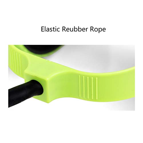 HoSayLike Dispositivo Abdominal Multifuncional Adelgazar Rueda De Rodillo Doble AB Entrenador Muscular Entrenador Ejercitador PortáTil Robusto Duradero