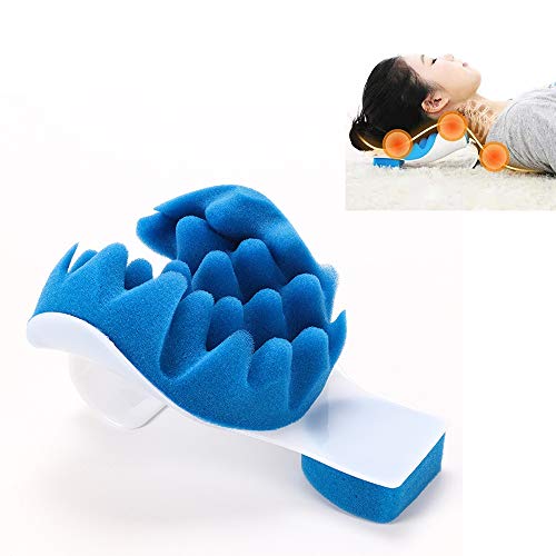 Hosoncovy - Almohada de relajación para cuello y hombro ortopédico alivio cuello y apoyo hombro columna superior suelta dolor masaje tracción