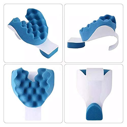 Hosoncovy - Almohada de relajación para cuello y hombro ortopédico alivio cuello y apoyo hombro columna superior suelta dolor masaje tracción