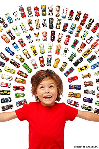 Hot Wheels Pack de 20 vehiculos, coches de juguete (modelos surtidos) (Mattel H7045)