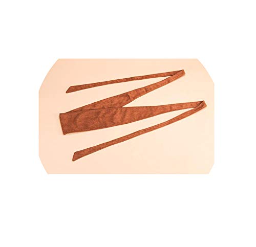 hotmoment-uk Cinturón suave de franela para mujer Marrón marrón oscuro 210 cm