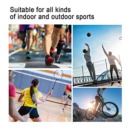 Hotott Profesionales Rodilleras Deportivas Rodillera Ligamentos Deportiva Rodillera de Compresión Elástica para Meniscos Artritis Alivio para el Dolor en Las Articulaciones - para Hombres y Mujeres(L)