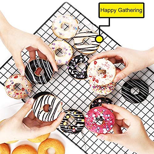 HOUSEGAGA 3 Paquete Moldes Silicona para Rosquillas, 6 Cavidades Bandeja Hornear Silicona Grado Alimenticio Antiadherente Cacerola para Hacer Galleta Muffin Chocolate Molde Cubitos Hielo Dulce