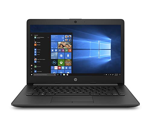 HP 14-cm0002ns - Ordenador portátil 14" HD (AMD A9-9425, 4GB RAM, 128GB SSD, Integrada, AMD Radeon R5, Windows 10) color negro - Teclado QWERTY Español