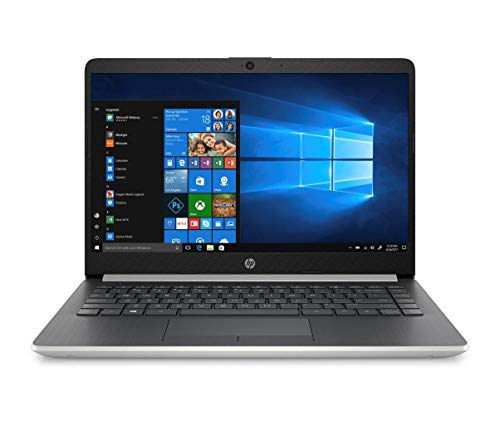 HP 14-dk0017ns - Ordenador portátil de 14" FullHD (AMD Ryzen 7-3700U, 8GB RAM, 256GB SSD, AMD Radeon RX Vega 10, Windows 10), Color Plata - Teclado QWERTY Español