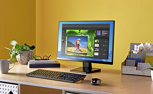 HP 27w - Monitor de 27" (Full HD, 1920 x 1080 pixeles, Plug and Play, IPS, HDMI, VGA, 1000:1, 16:9), Color Negro