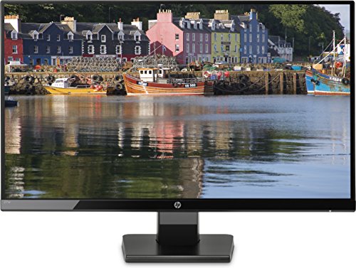 HP 27w - Monitor de 27" (Full HD, 1920 x 1080 pixeles, Plug and Play, IPS, HDMI, VGA, 1000:1, 16:9), Color Negro