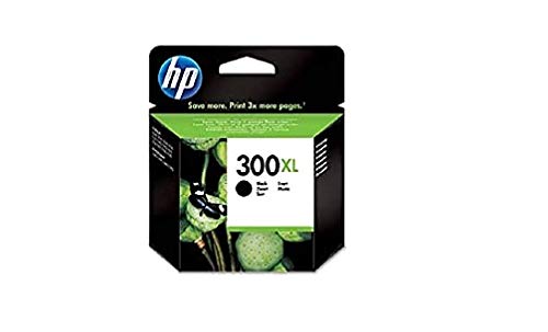 HP 300XL CC641EE, Cartucho de Tinta Original de alto rendimiento, Negro, compatible con impresoras de inyección de tinta HP DeskJet D2560, D2660, F4280, F4224, F4283; Photosmart Serie C