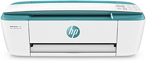 HP DeskJet 3762 - Impresora de tinta multifunción (8 ppm, 4800 x 1200 DPI, A4, Wifi, Escanea, Copia, 60 hojas, Modo silencioso), Verde agua