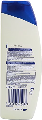 h&s - Champú anticaspa para cabello graso - Citrus fresh - 270 ml