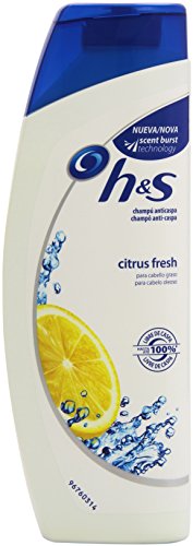 h&s - Champú anticaspa para cabello graso - Citrus fresh - 270 ml