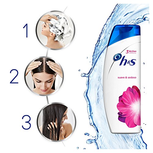 H&S Champú suave y sedoso, anticaspa control del encrespamiento - 540 ml