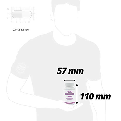 HSN Extracto de Alubia Blanca 500 MG, Bloqueador de Carbohidratos, Adelgaza de Forma rápida y efectiva, Carb Blocker | Veganos, Sin Gluten, Sin Lactosa, 120 Cápsulas Vegetales