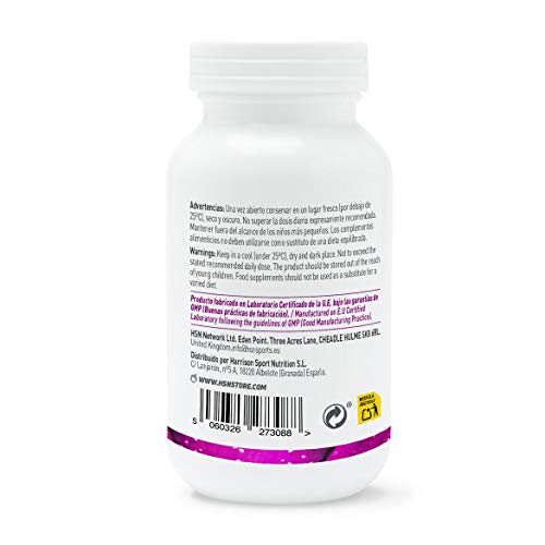 HSN Extracto de Alubia Blanca 500 MG, Bloqueador de Carbohidratos, Adelgaza de Forma rápida y efectiva, Carb Blocker | Veganos, Sin Gluten, Sin Lactosa, 120 Cápsulas Vegetales