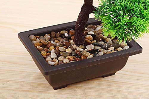 HUAPENLL Artificial Bonsai Árbol, Grande Planta Bienvenida Pino Simulación Bonsai, Creativo Artificial Verde Plantas Adornos, Casa Decoración - Los 28 * 40cm