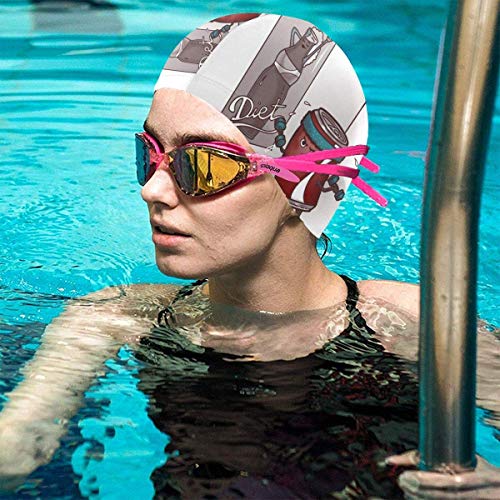 Huatongxin Gorra de baño de secado rápido para dieta de cola para adultos