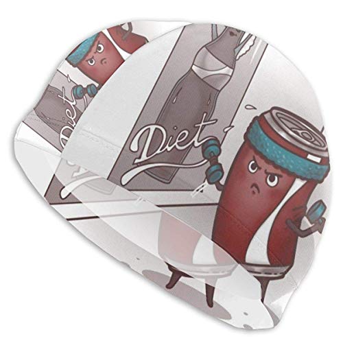 Huatongxin Gorra de baño de secado rápido para dieta de cola para adultos