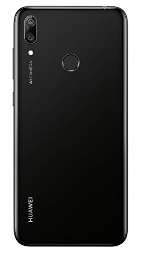 Huawei Y7 2019, Smartphone (RAM de 3GB, Memoria de 32GB, Dual Nano, 4000 mAh, Cámara de 13 MP), MicroUSB, Adreno 506, Android, 6.26", Negro