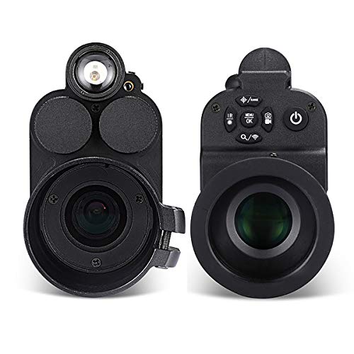 HUAYQ HGERFXC Visión Nocturna Caza Alcance Militar Telescopios monoculares 200m 1080P HD Cámara Digital Día Visión Nocturna Caza WiFi IR Infrarrojo 4x-14x