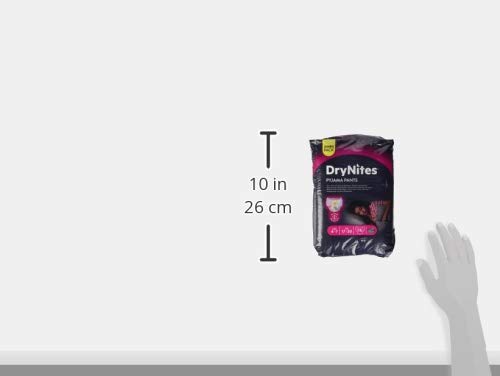 Huggies DryNites, 4 - 7 años niña, 16 pañales
