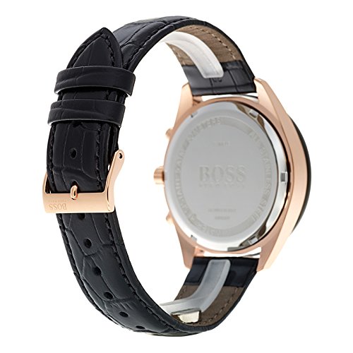 Hugo BOSS Reloj Cronógrafo para Hombre de Cuarzo con Correa en Cuero 1513580