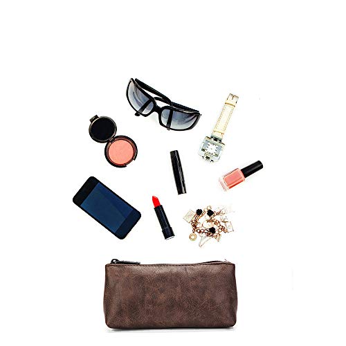 HUIHUAN Bolsa de cosméticos portátil Bolsa de maquillaje Organizador de maquillaje para el equipo de aseo de afeitar y vacaciones de negocios en el hogar con mango portátil