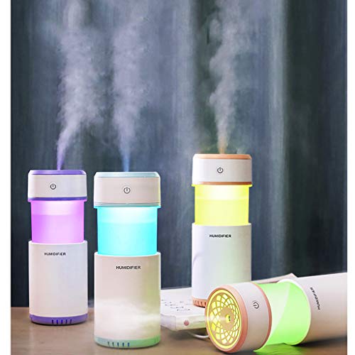 Humidificador Aromaterapia,JiaMeng Difusor purificador portátil del purificador del Aire del atomizador del purificador del humectador del hogar USB - JMJS018