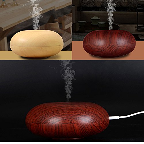 Humidificador Ultrasónico,JiaMeng Humectador ultrasónico del Aromatherapy del Aroma del difusor LED del Aceite Esencial del Aroma del Aire - JMJS070