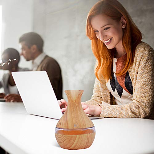 Humidificador Ultrasónico,JiaMeng Humectador ultrasónico del Aromatherapy del Aroma del difusor LED del Aceite Esencial del Aroma del Aire - JMJS080