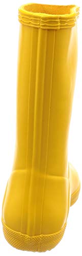 Hunter First Classic, Botas de Agua Unisex Niños, Amarillo (Yellow Ryl), 24 EU