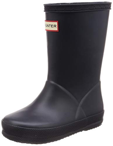 Hunter Kids First Classic, Botas de Agua Unisex niños, Azul (Marino), 24 EU