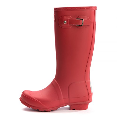 Hunter Original Kids W23500 - Botas para niños, Color Rojo, Talla 30/31