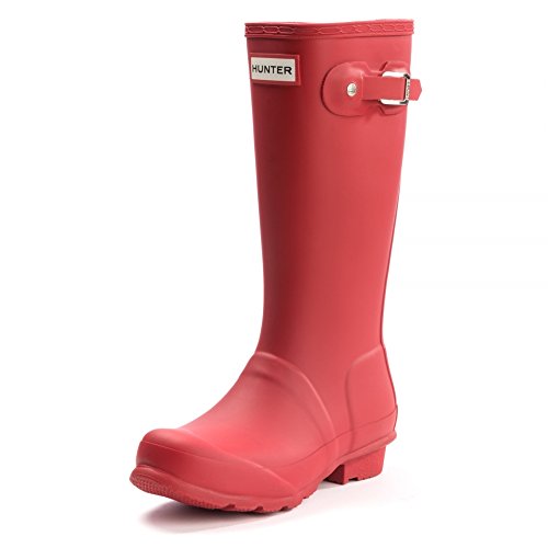 Hunter Original Kids W23500 - Botas para niños, Color Rojo, Talla 30/31